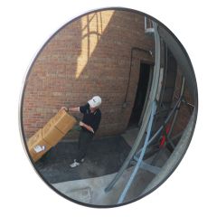 What is a convex mirror? 6 convex mirrors for parking lot! (how to keep  your community safe) - E Safe Controls