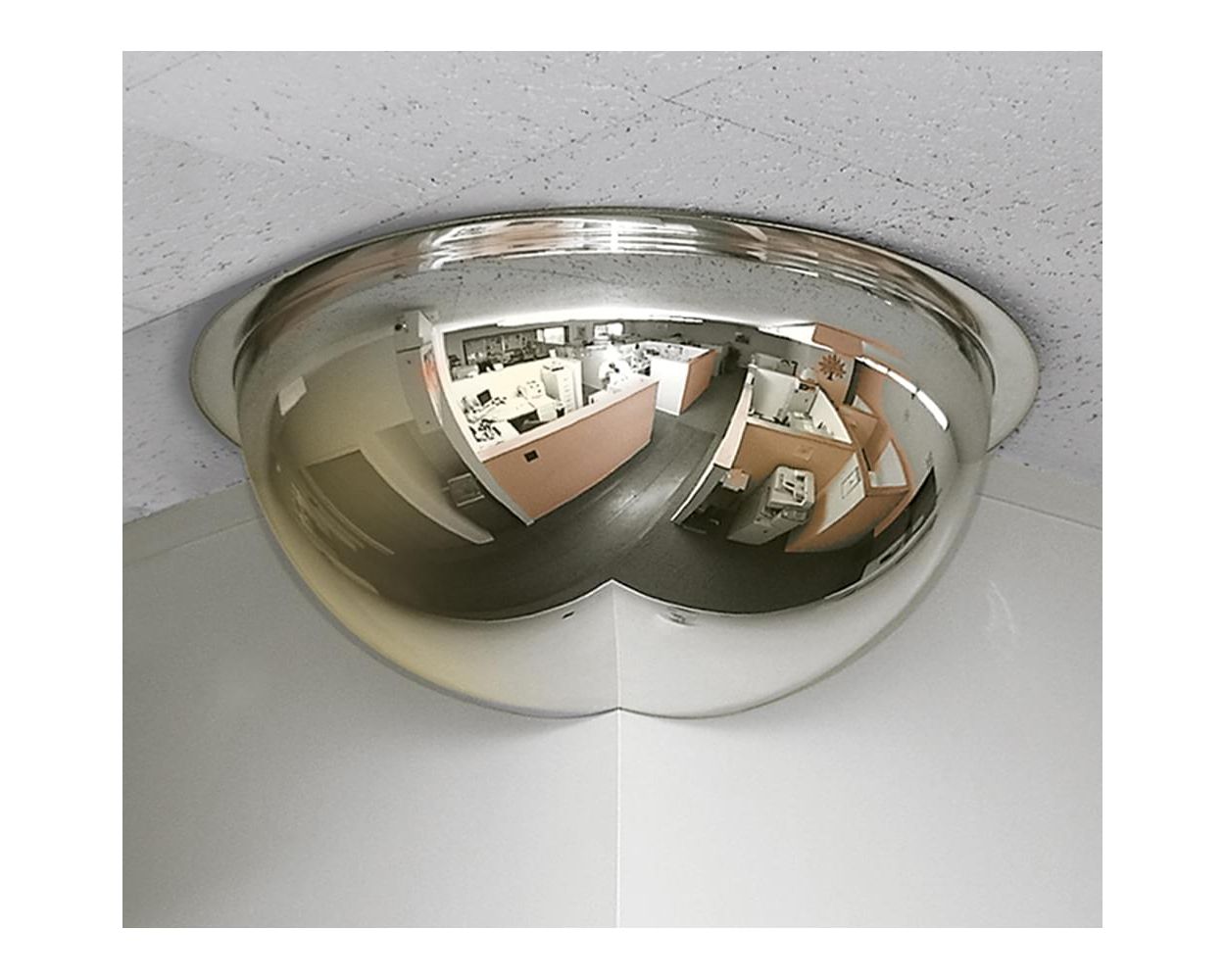 270 Degree Corner Mirrored Dome - ParkingZone