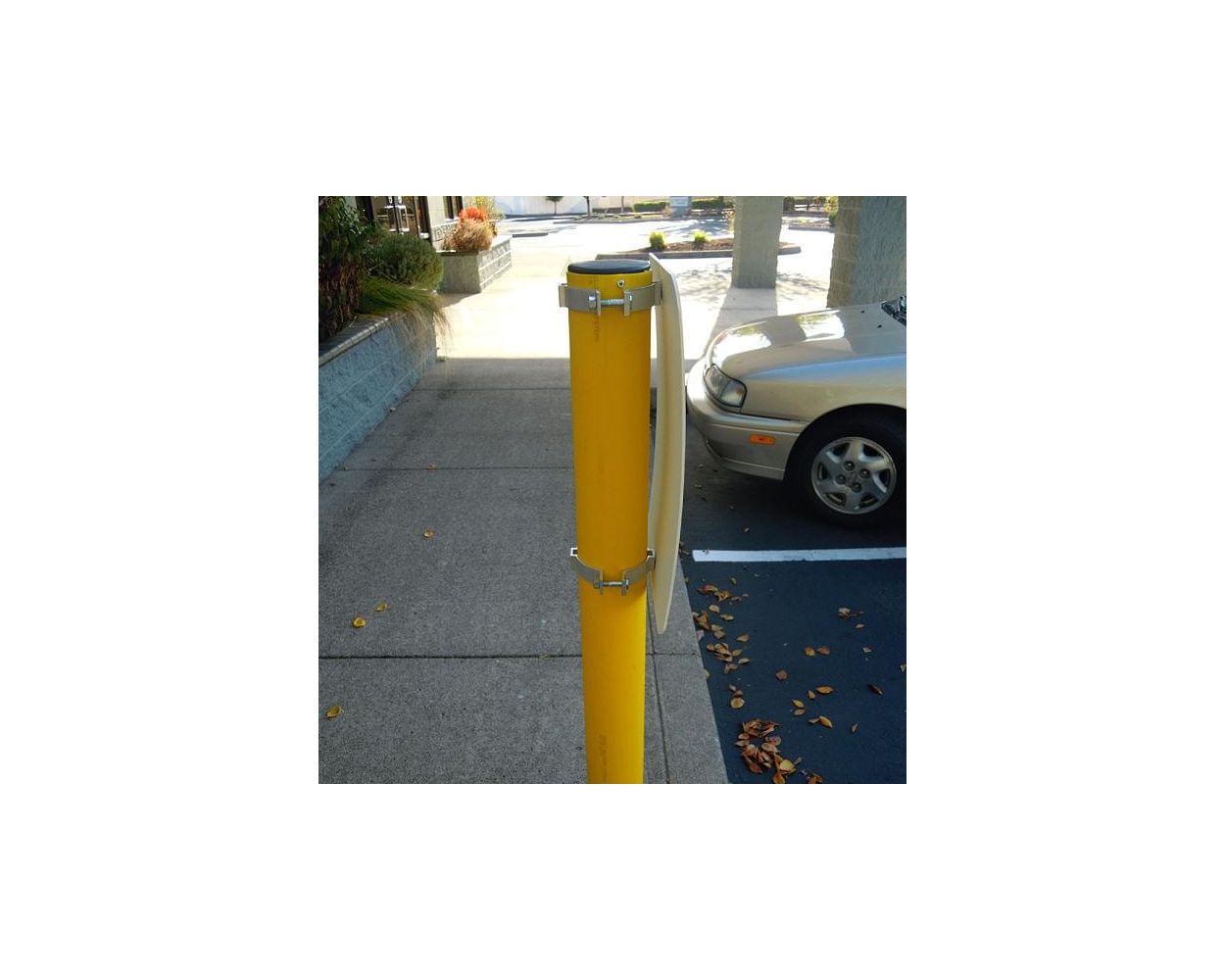 4 Bollard Sign Adapter Set - ParkingZone