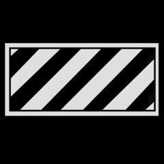 Barricade Stripe Stencil
