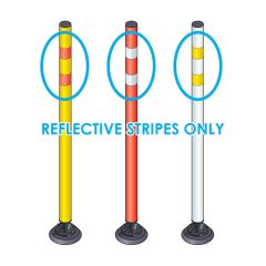 Extra Set of 2 Reflective Stripes for the Gorilla Post - Variety