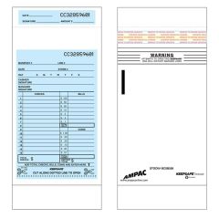 Black Text Deposit Bag