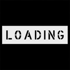 LOADING Stencil