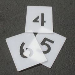 Number 0-9 Stencil Set