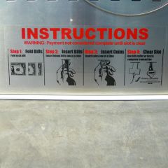 Fold Dollar Bill Decal