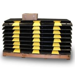 Rubber Speed Bumps - Pallet of 40