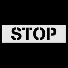 STOP Stencil