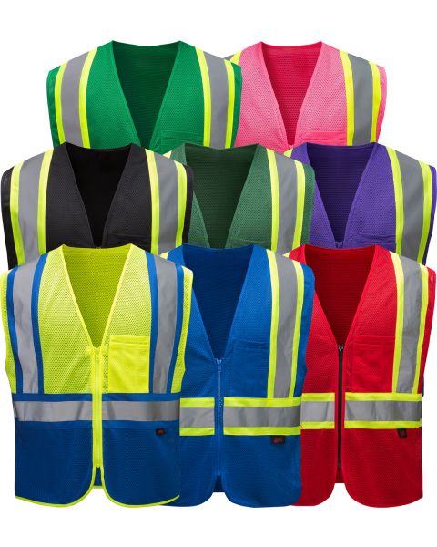 Multi-Color Safety Vest