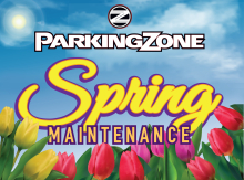Spring is all about renewal, rebirth, blooming flowers… and realizing your parking lot took a beating all winter long