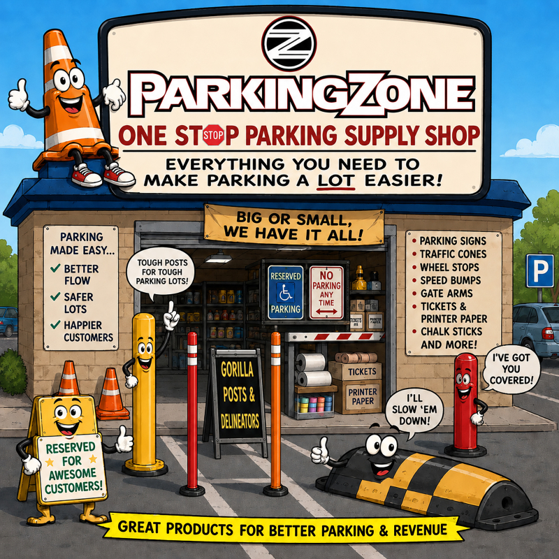 Everything You Need to Make Parking A LOT Easier!