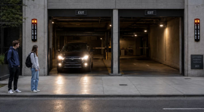 Improve Pedestrian Awareness with Vehicle Exit Warning Systems