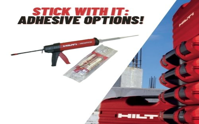Stick With It: Adhesive Options!