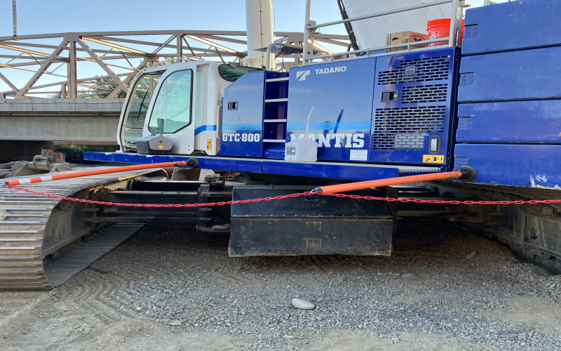 Magnetic Gorilla Guard Helps Construction Safety Engineers Address Swing Radius Hazards