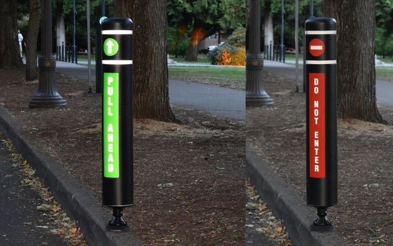 Make Your Mark with Message Bollards!
