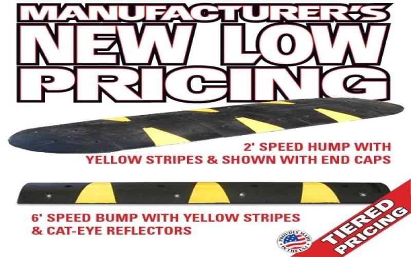 Speed Bump and Speed Hump Supreme Savings!