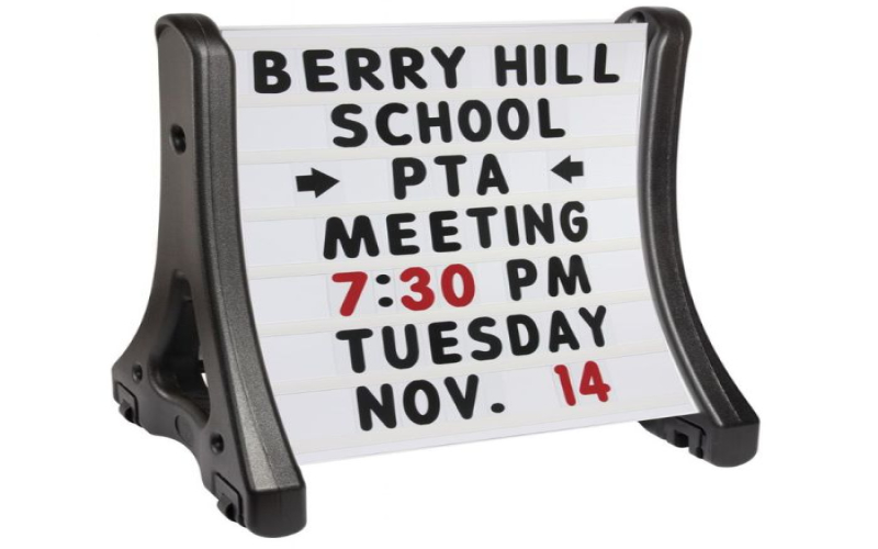 Sidewalk Advertising is a Breeze!